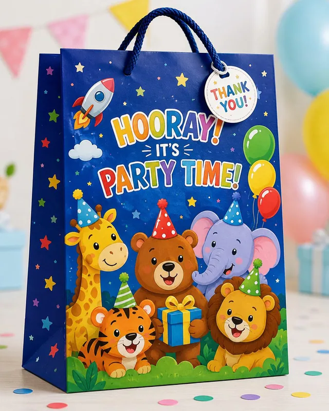 Themed party gift bag